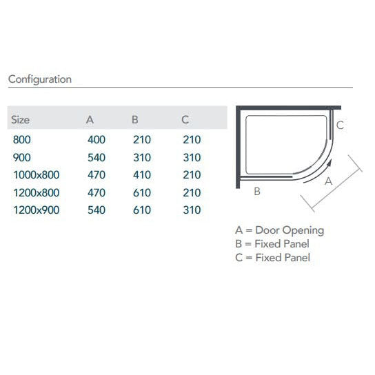 Merlyn Ionic Source 2 Door Quadrant