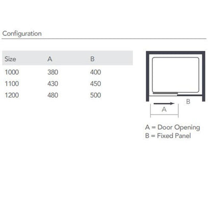 Merlyn Ionic Source Sliding Door