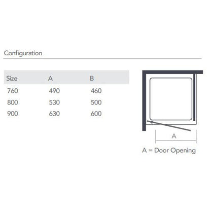 Merlyn Ionic Source Pivot Door