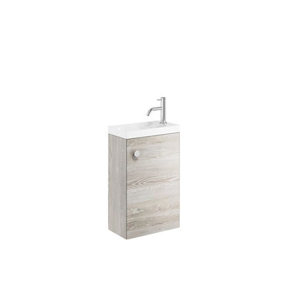 Crosswater Alo Cloakroom Unit 400 with Stone Resin Basin