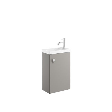 Crosswater Alo Cloakroom Unit 400 with Stone Resin Basin