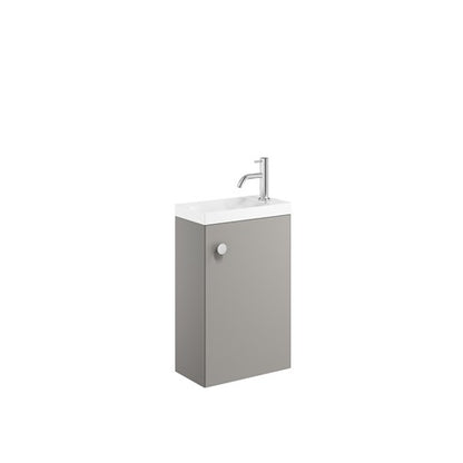 Crosswater Alo Cloakroom Unit 400 with Stone Resin Basin