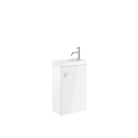 Crosswater Alo Cloakroom Unit 400 with Stone Resin Basin
