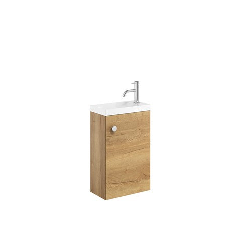 Crosswater Alo Cloakroom Unit 400 with Stone Resin Basin