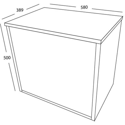 Luxe81 Alfie 600mm Wall Hung Vanity Unit