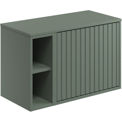 Luxe81 Alfie 800mm Wall Hung Unit with Open Storage