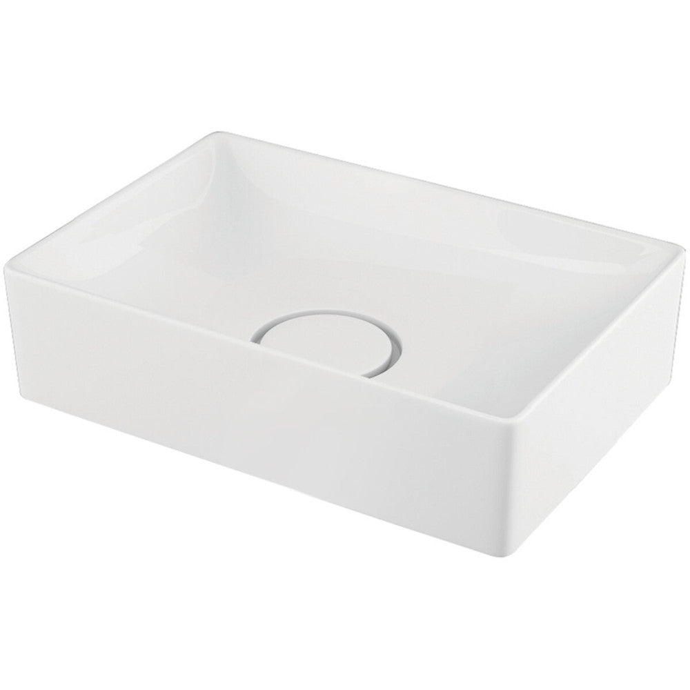 Luxe81 Alfie 600mm Wall Hung Vanity Unit with Countertop Basin