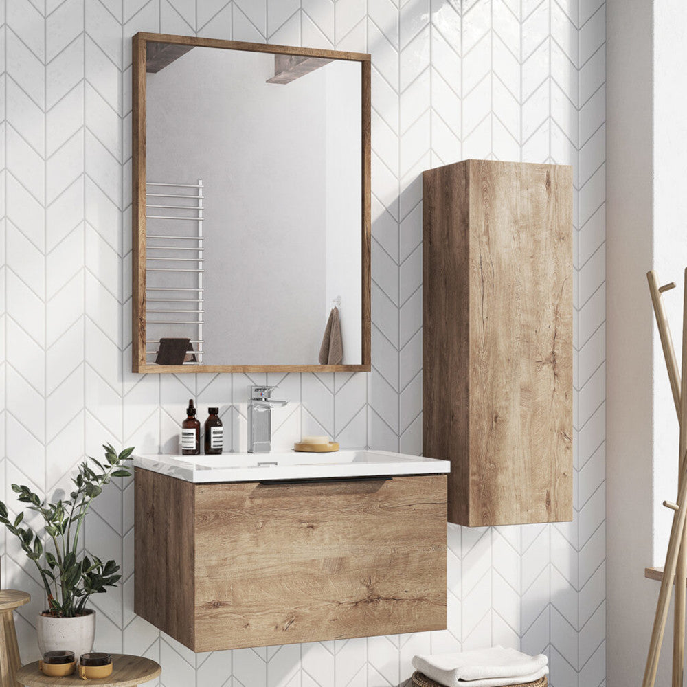 Luxe81 Ambience 600mm LED Wall Hung Vanity Unit