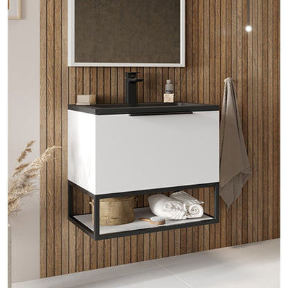 Luxe81 Ambience 600mm LED Wall Hung Vanity Unit