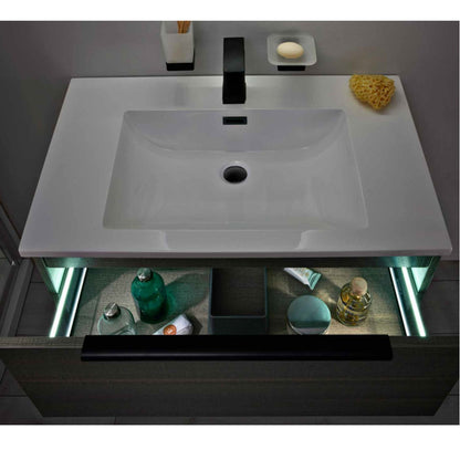 Luxe81 Ambience 600mm LED Wall Hung Vanity Unit
