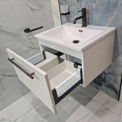 Luxe81 Ambience 600mm LED Wall Hung Vanity Unit