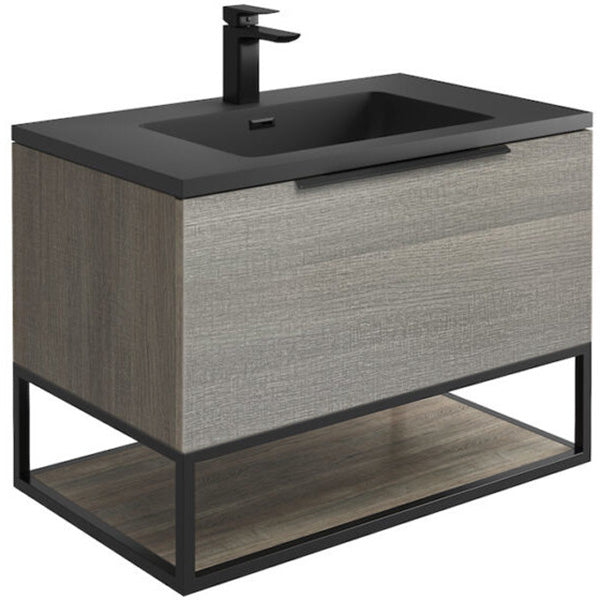 Luxe81 Ambience 800mm LED Wall Hung Vanity Unit