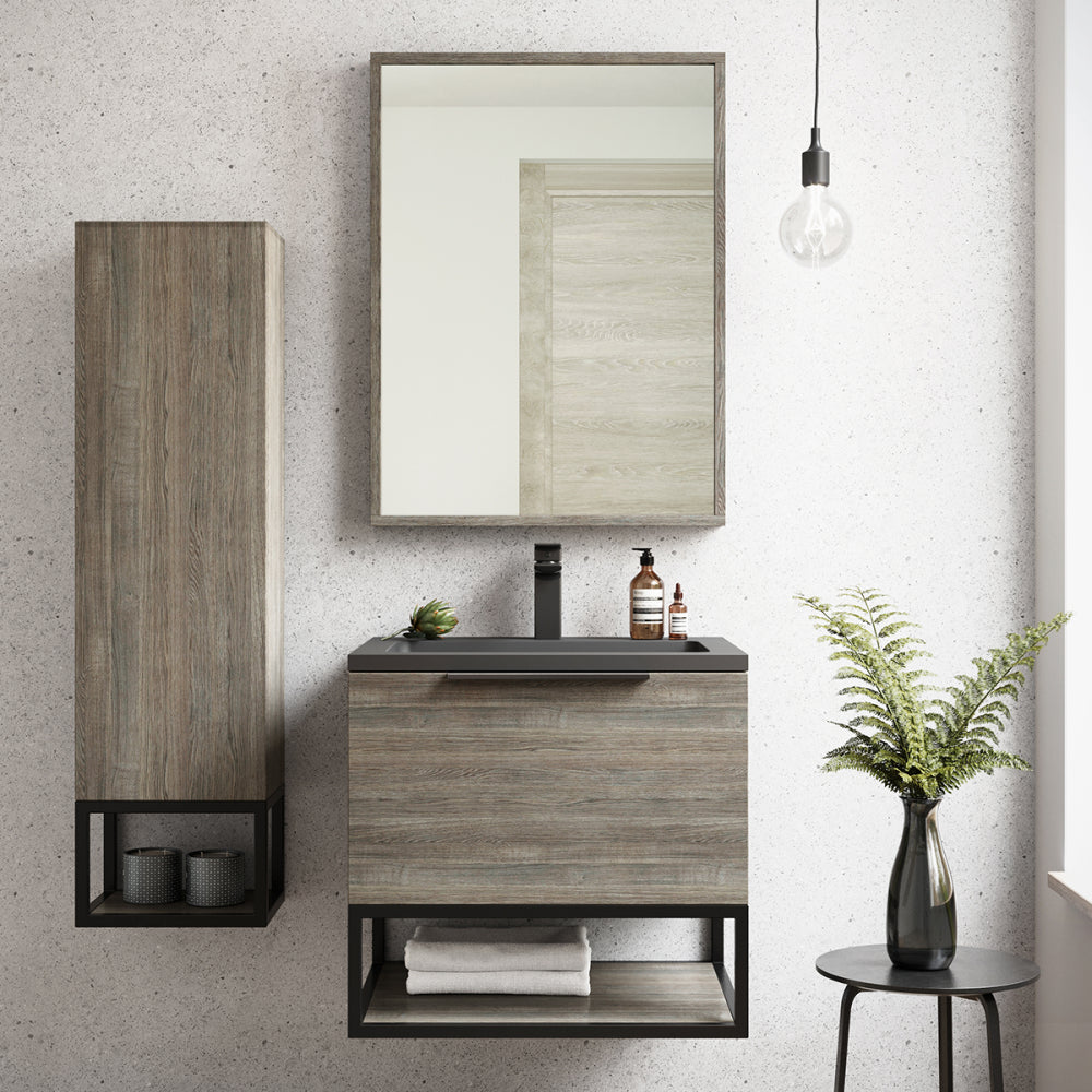 Luxe81 Ambience 800mm LED Wall Hung Vanity Unit