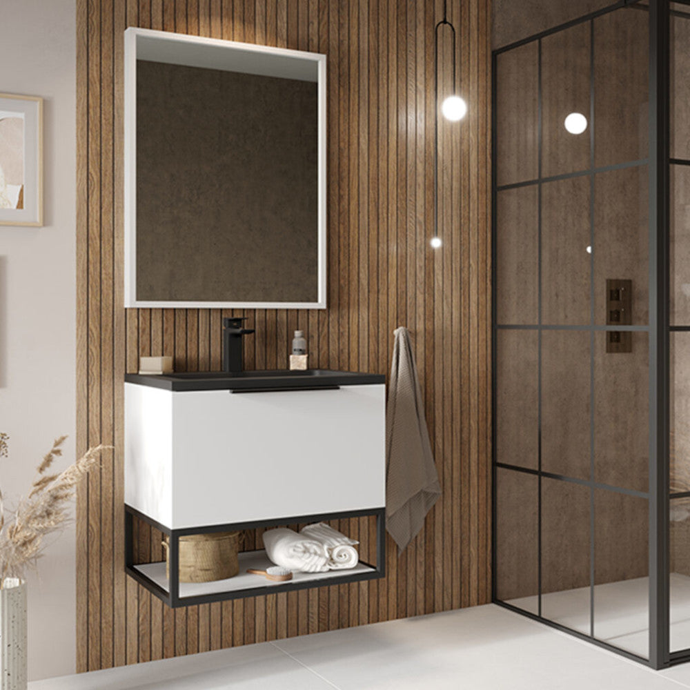 Luxe81 Ambience 800mm LED Wall Hung Vanity Unit