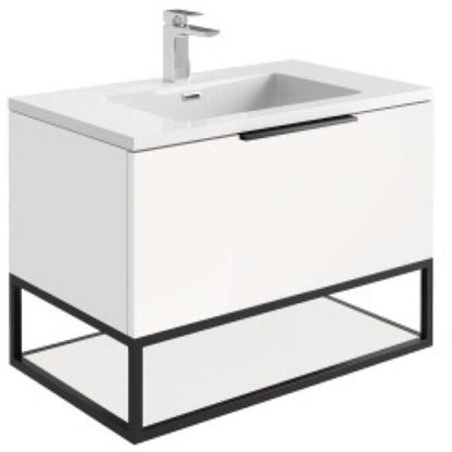 Luxe81 Ambience 800mm LED Wall Hung Vanity Unit