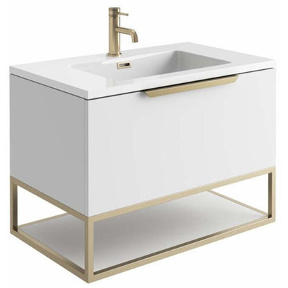 Luxe81 Ambience 800mm LED Wall Hung Vanity Unit