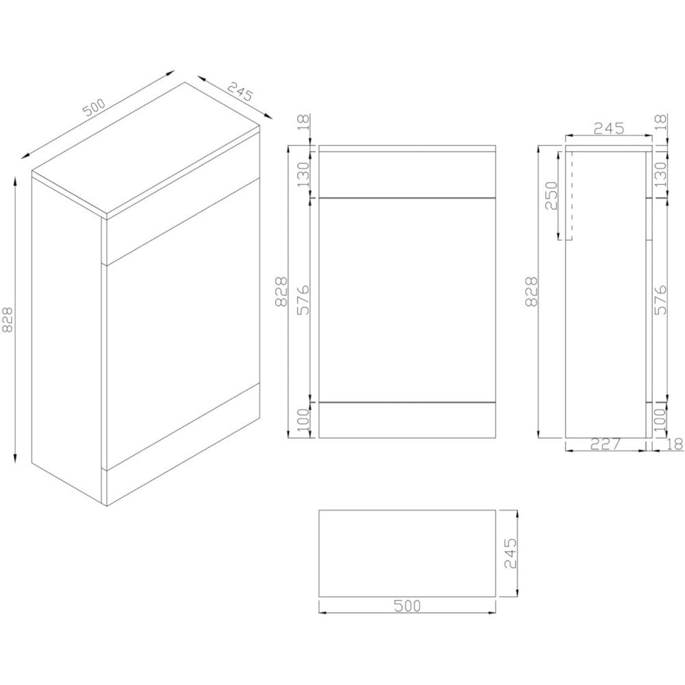 Luxe81 Ambience Toilet Unit