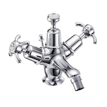 Burlington Anglesey AN13 Bidet Mixer with Pop-up Waste