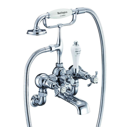 Burlington Anglesey AN17-QT Bath Shower Mixer Wall Mounted