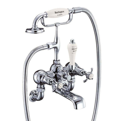Burlington Anglesey AN17-QT Bath Shower Mixer Wall Mounted