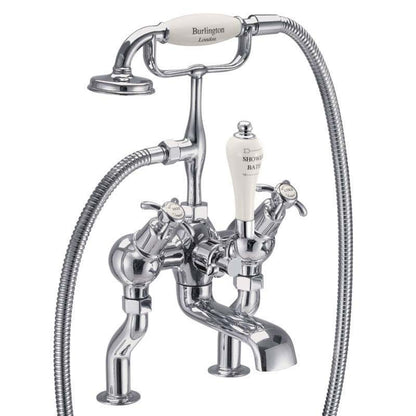 Burlington Anglesey AN19-QT Angled Bath Shower Mixer Deck Mounted