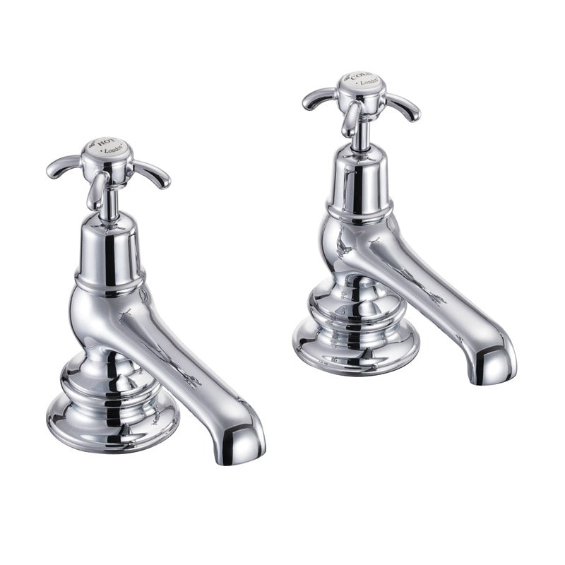 Burlington Anglesey Regent Bath Tap Deck-Mounted