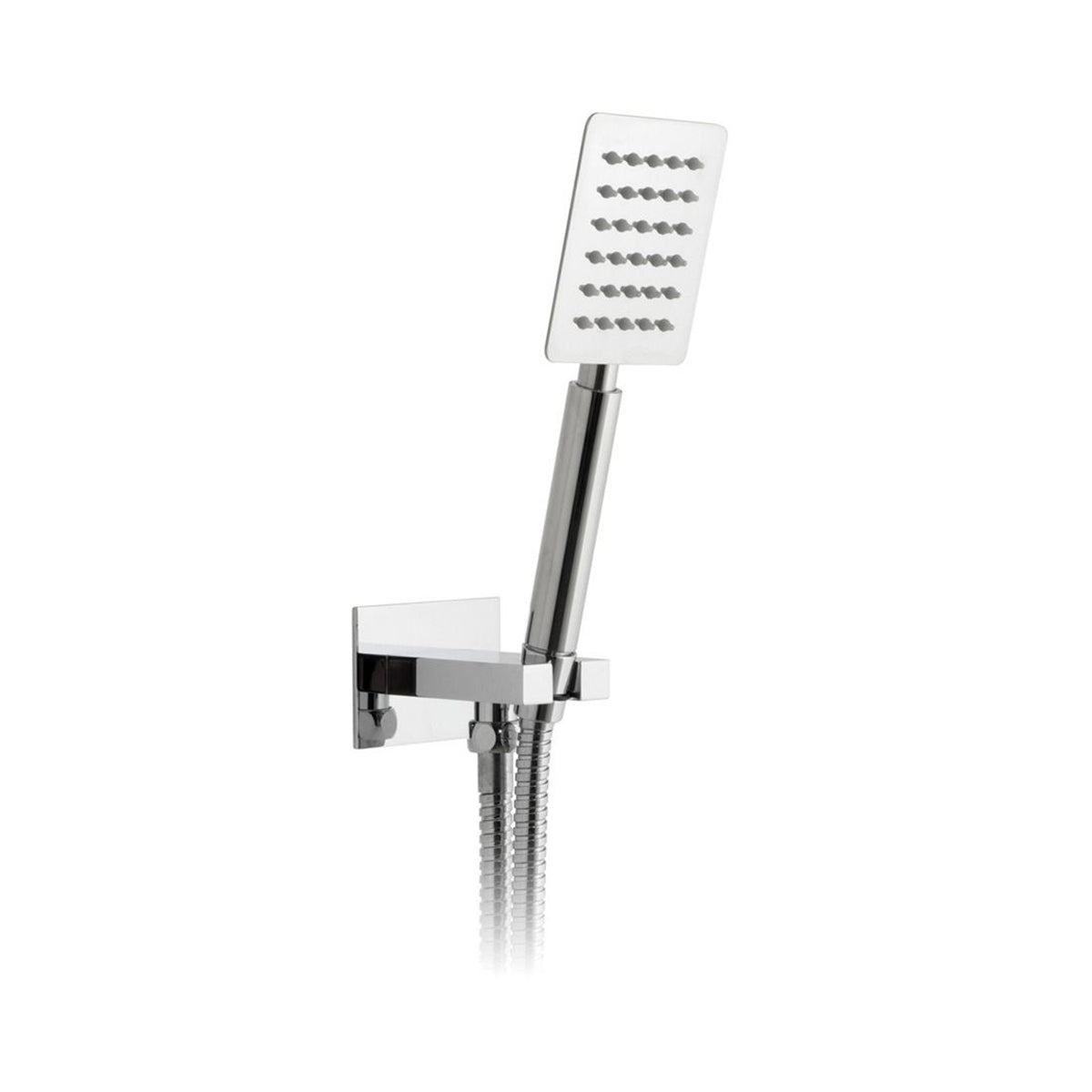 Vado AQB-SFMKWO/SQ-C/P Aquablade Square Mini Shower Kit With Integra