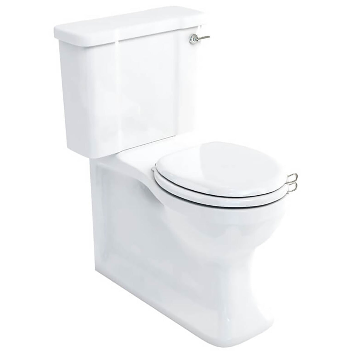 Burlington Arcade ARC4 Full Back To Wall Closed Coupled WC Pan And Dual Flush Cistern