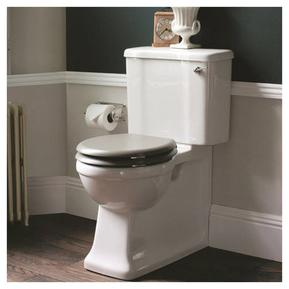 Burlington Arcade ARC4 Full Back To Wall Closed Coupled WC Pan And Dual Flush Cistern