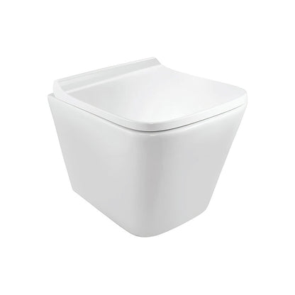 Geberit 502.293.00.7 Selnova 360 x 530mm Wall-Hung Washdown Shrouded Rimless WC Pan White
