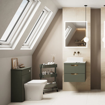 Luxe81 Aubrey 500mm Toilet Unit