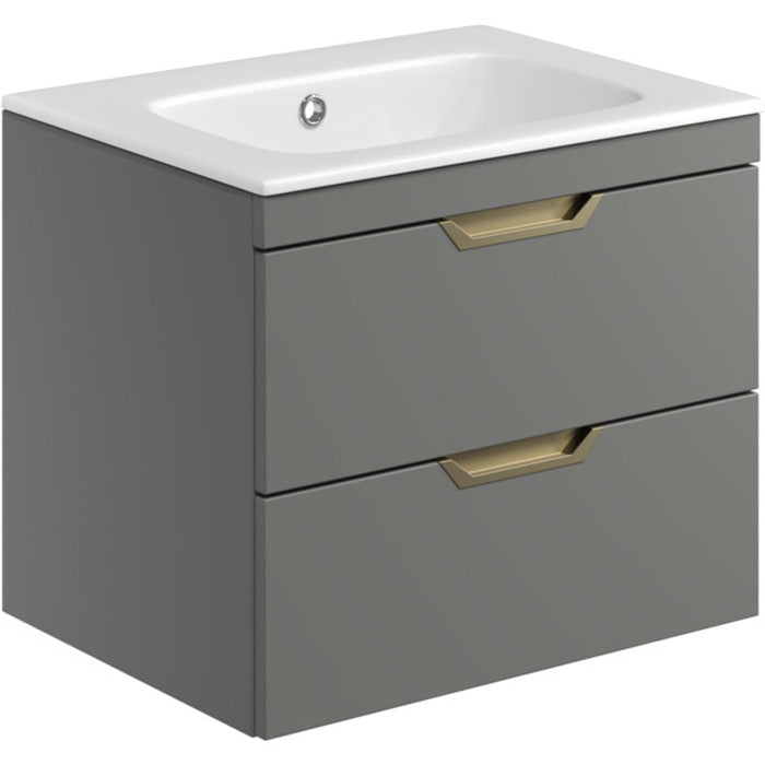 Luxe81 Aubrey 600mm Wall Hung Vanity Unit