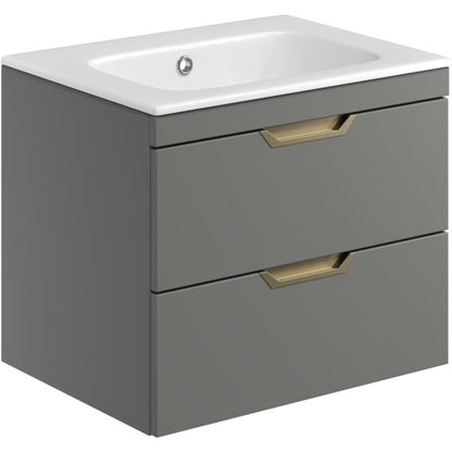 Luxe81 Aubrey 600mm Wall Hung Vanity Unit