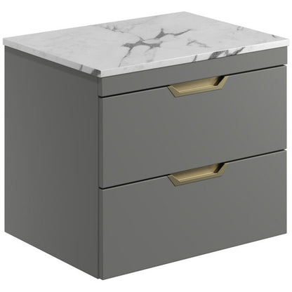 Luxe81 Aubrey 600mm Wall Hung Vanity Unit