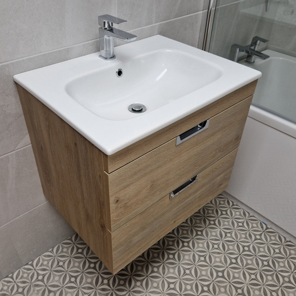 Luxe81 Aubrey 600mm Wall Hung Vanity Unit
