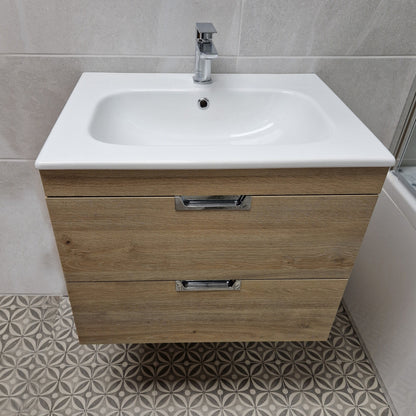 Luxe81 Aubrey 600mm Wall Hung Vanity Unit