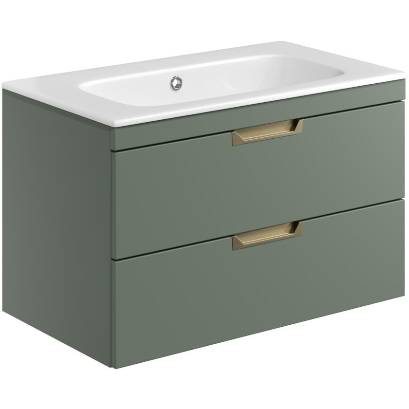 Luxe81 Aubrey 800mm Wall Hung Vanity Unit