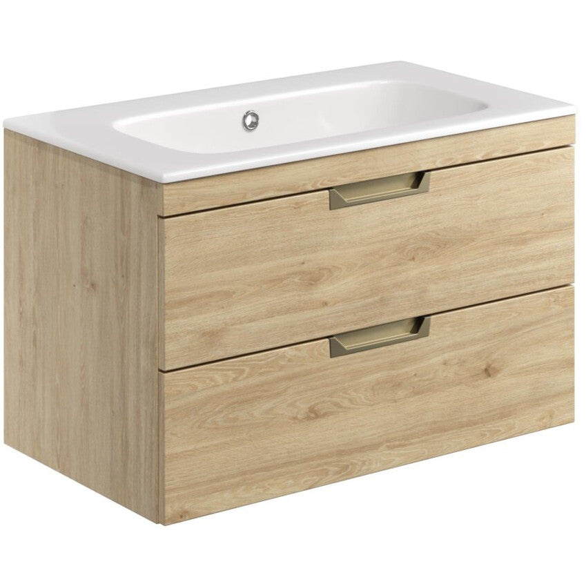 Luxe81 Aubrey 800mm Wall Hung Vanity Unit