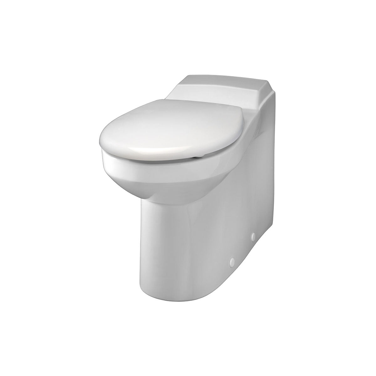 Twyford Avalon White Rim-Free Back-To-Wall WC Pan 700mm AV1498WH