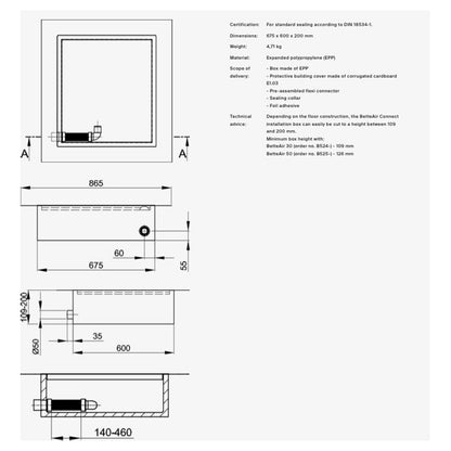 Bette Air Installation Box