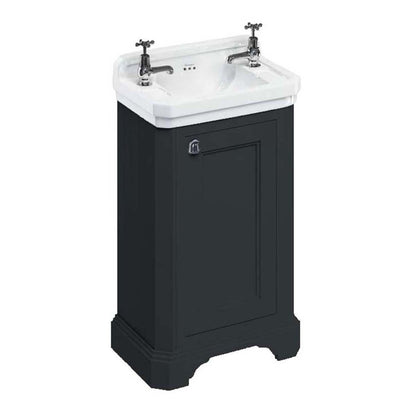 Burlington Bathrooms Cloakroom Basin Unit with Door
