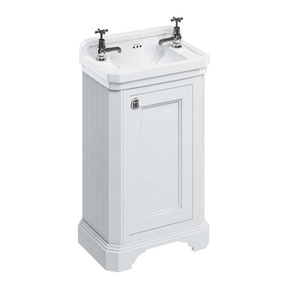 Burlington Bathrooms Cloakroom Basin Unit with Door