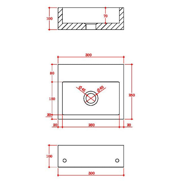 Luxe81 Sanctuary Arabescato White Marble Cloakroom Basin