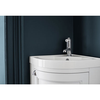 Burlington Bathrooms Freestanding 43cm Corner Vanity Unit