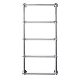 Luxe81 1195 X 500mm Traditional Wall Mounted Heated Towel Rail