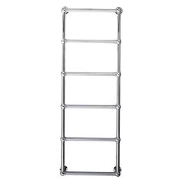 Luxe81 1550 X 600mm Traditional Chrome Heated Towel Rail Wall Mounted