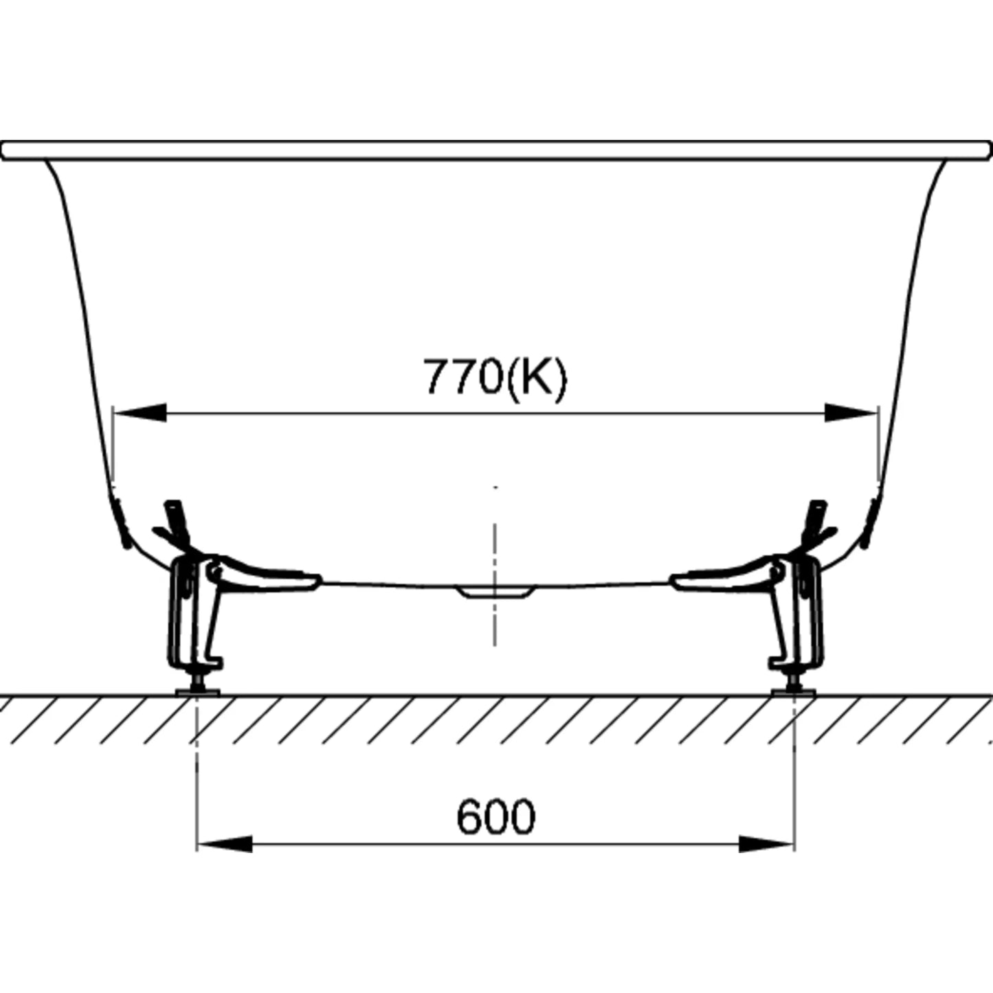 Bette Eve Bath Drawing Image