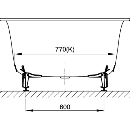 Bette Eve Bath Drawing Image