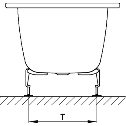 Bette Starlet Flair Oval Bath Drawing Image