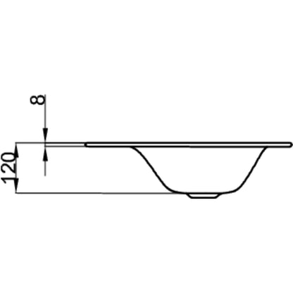 Bette Lux Basin Built-in Drawing Image